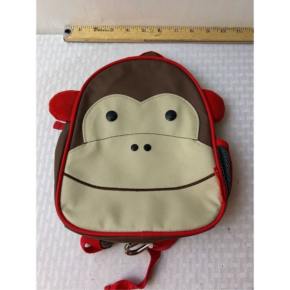 Skip hop monkey backpack child harness lease‎ nwot 7"x9"